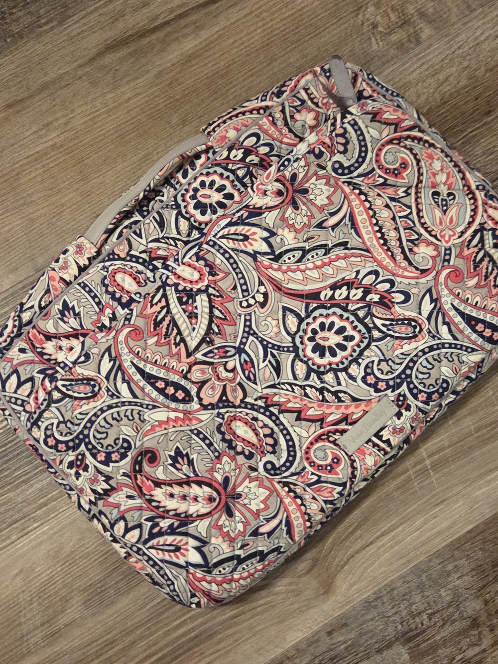 Vera Bradley Quilted Paisley Laptop Computer Sleeve Case Floral